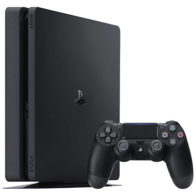 Sony PlayStation 4 Slim Console, 500GB Black Sony PlayStation 4 Slim Console, 500GB Black